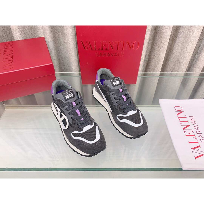 Valentino  Logo Sneaker Dark Gray