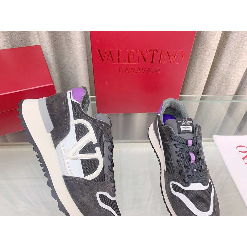 Valentino  Logo Sneaker Dark Gray