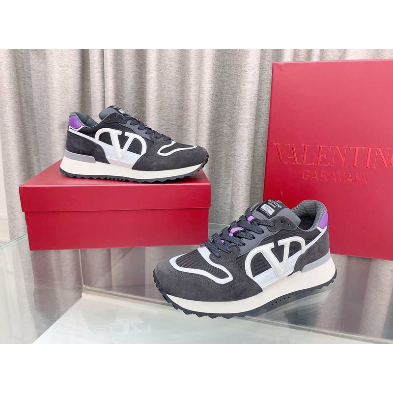 Valentino  Logo Sneaker Dark Gray