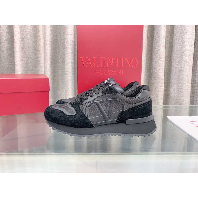 Valentino  Logo Sneaker Black