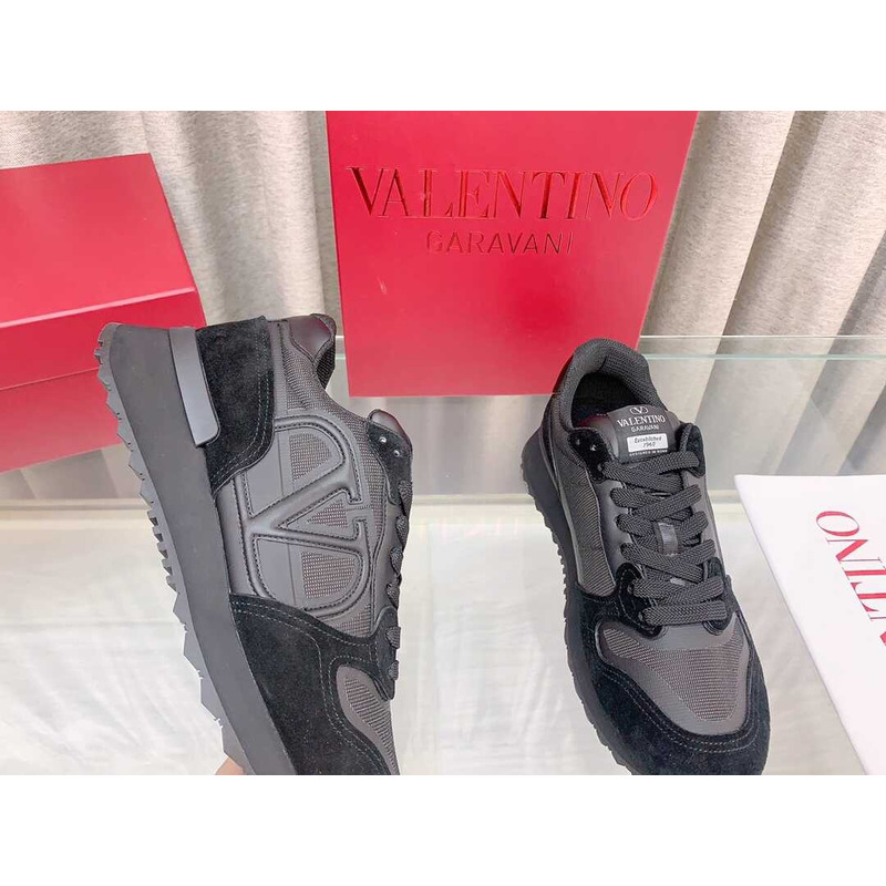 Valentino  Logo Sneaker Black