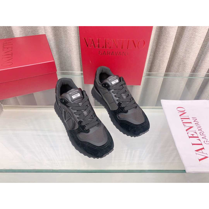 Valentino  Logo Sneaker Black