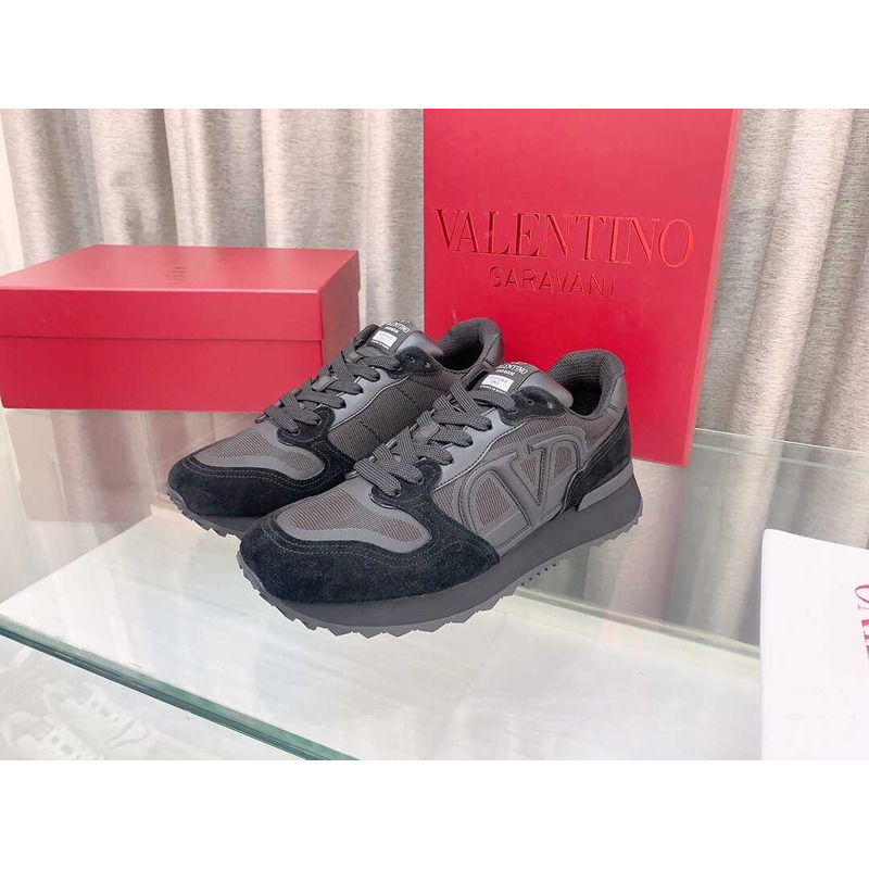 Valentino  Logo Sneaker Black