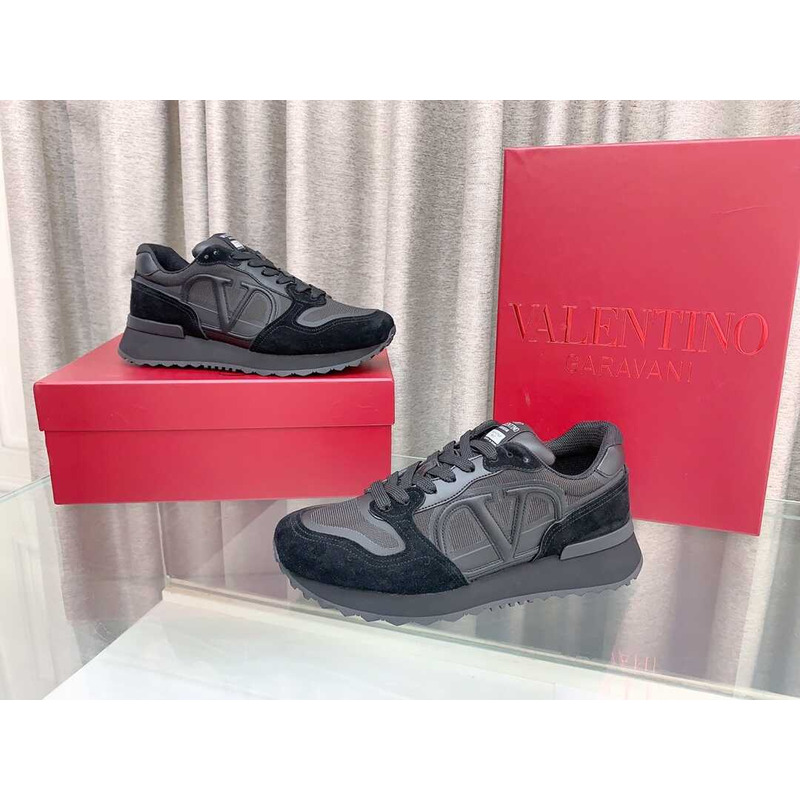 Valentino  Logo Sneaker Black