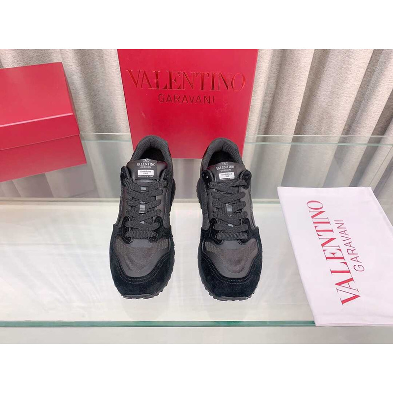 Valentino  Logo Sneaker Black