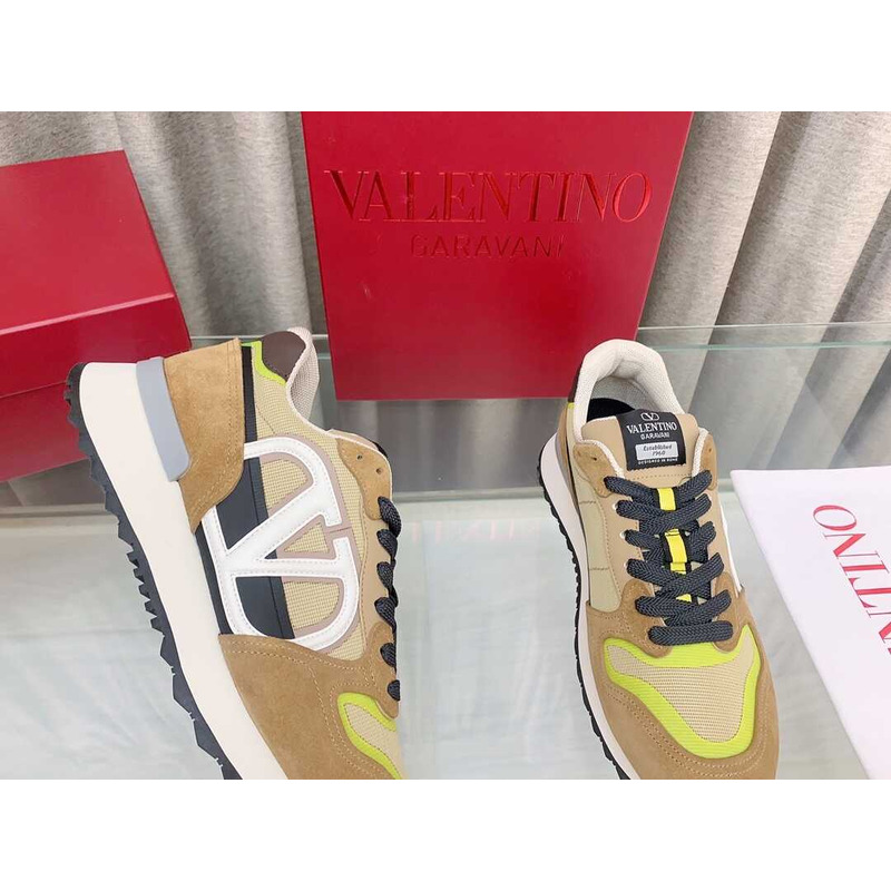 Valentino  Logo Sneaker Brown