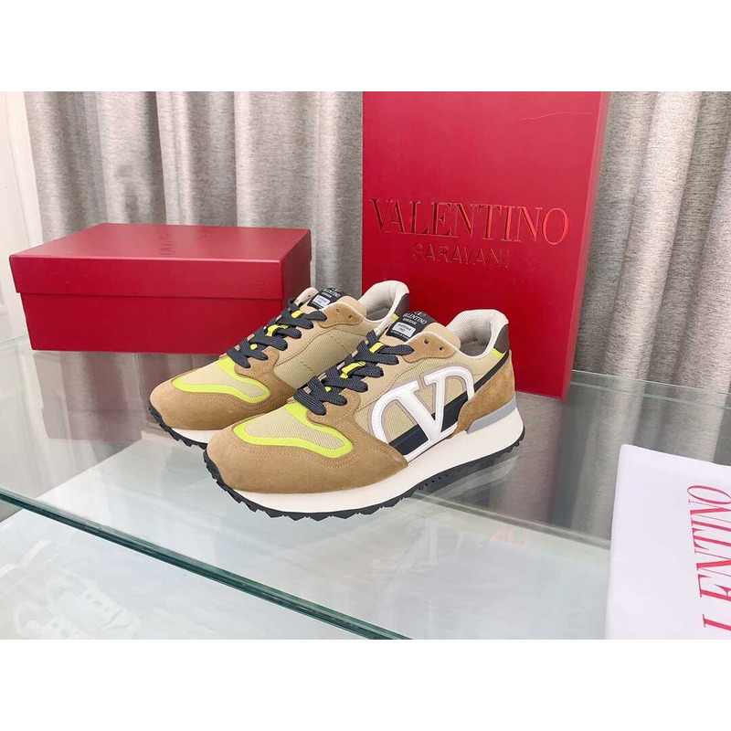 Valentino  Logo Sneaker Brown