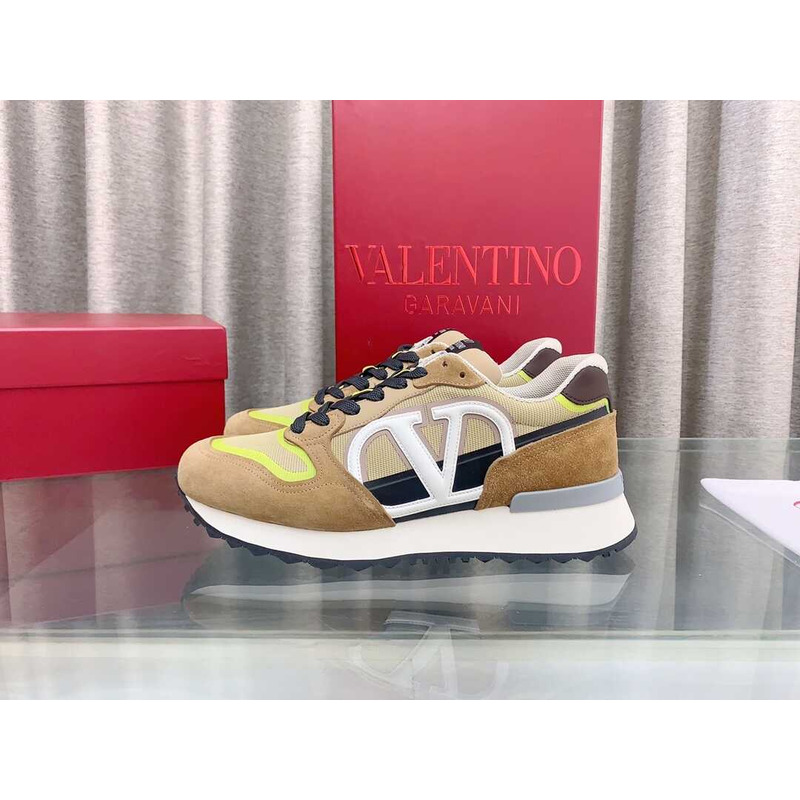 Valentino  Logo Sneaker Brown