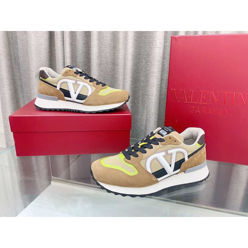 Valentino  Logo Sneaker Brown