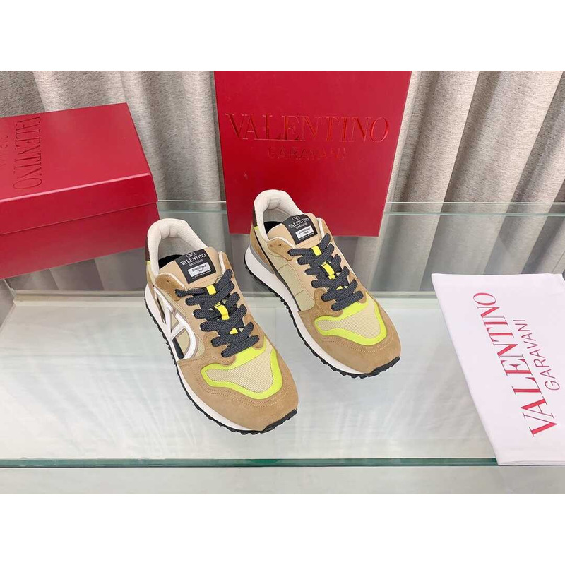 Valentino  Logo Sneaker Brown