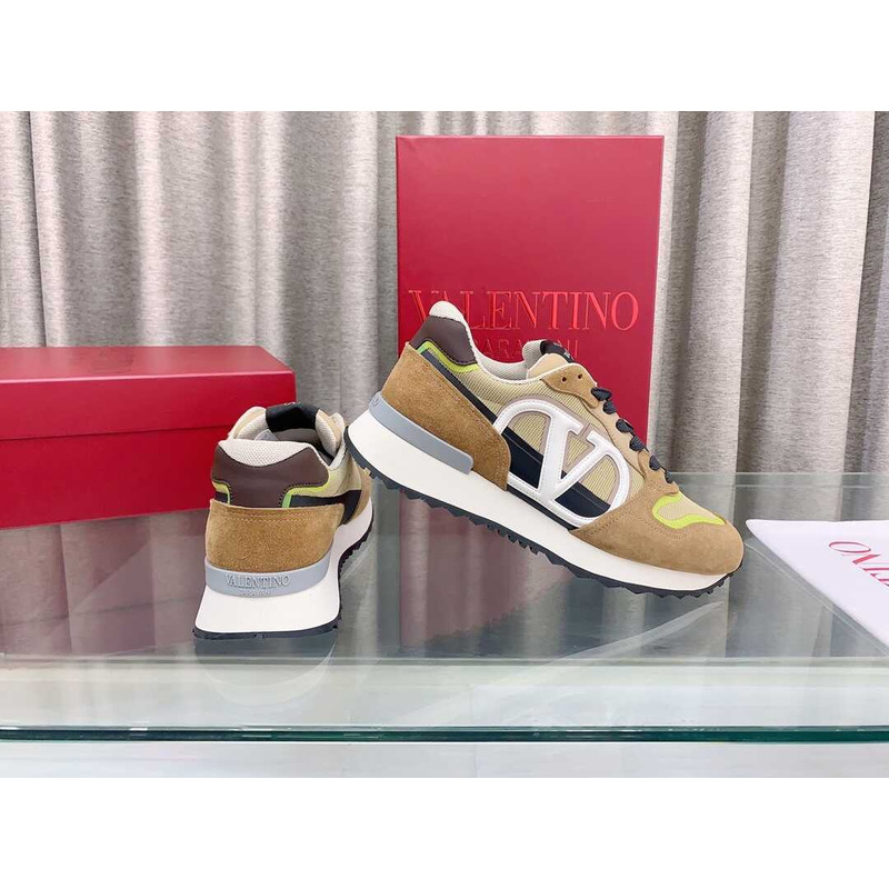 Valentino  Logo Sneaker Brown