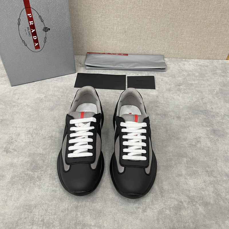 Pra*a america\''s cup soft rubber and bike fabric sneakers