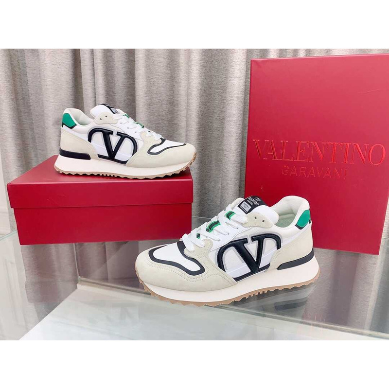 Valentino  Logo Sneaker White