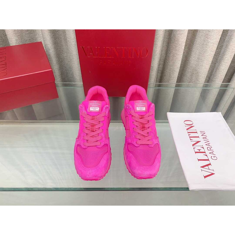 Valentino  Logo Sneaker Pink