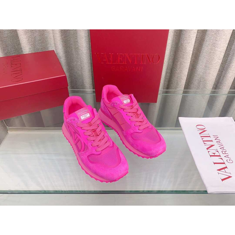 Valentino  Logo Sneaker Pink