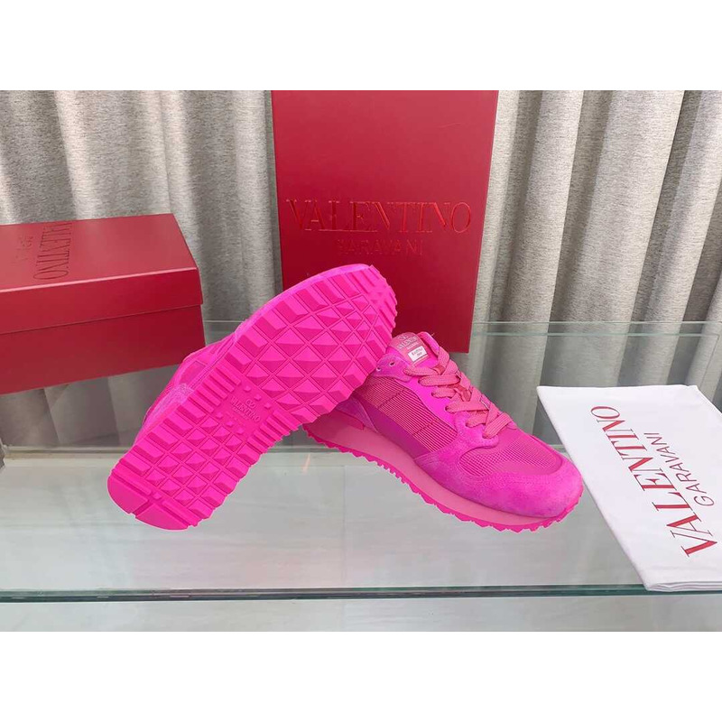 Valentino  Logo Sneaker Pink