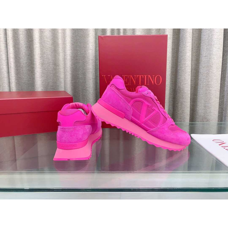 Valentino  Logo Sneaker Pink