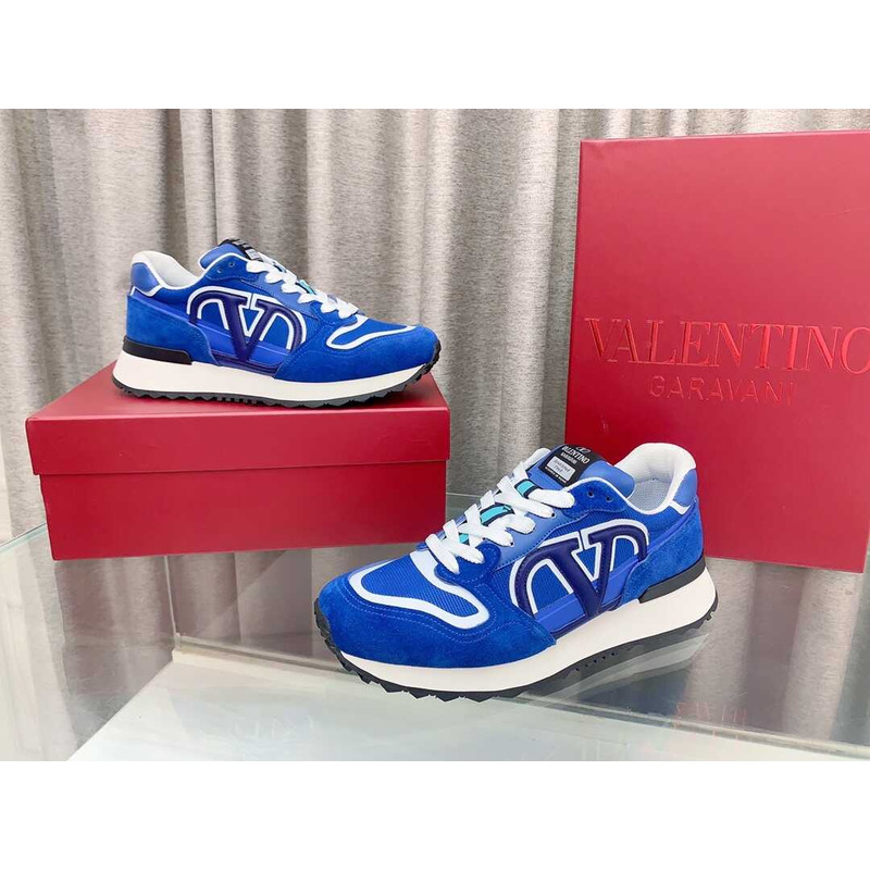 Valentino Logo Sneaker Blue