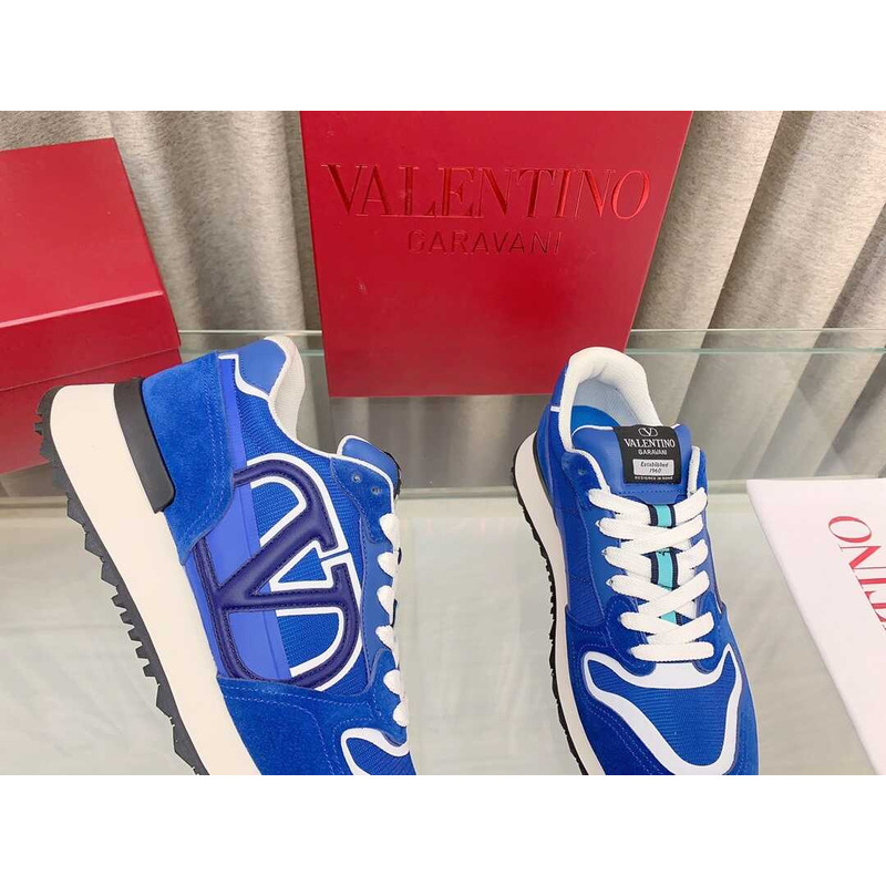 Valentino Logo Sneaker Blue