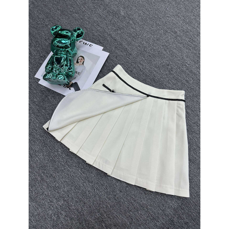 Ce**e cardigan and skirt ivory