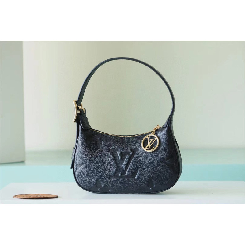 l**is V*t*n mini moon cowhide leather black