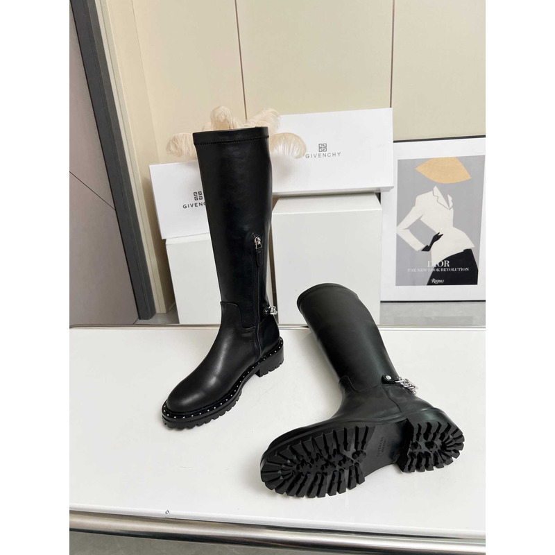 Givenchy Zipper Boots Black