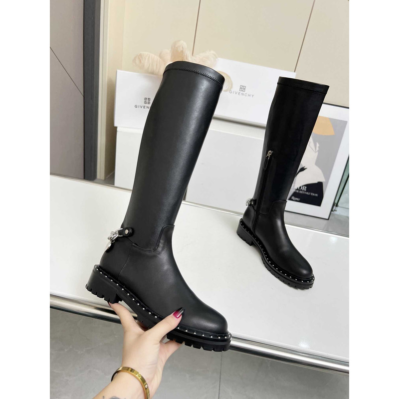 Givenchy Zipper Boots Black