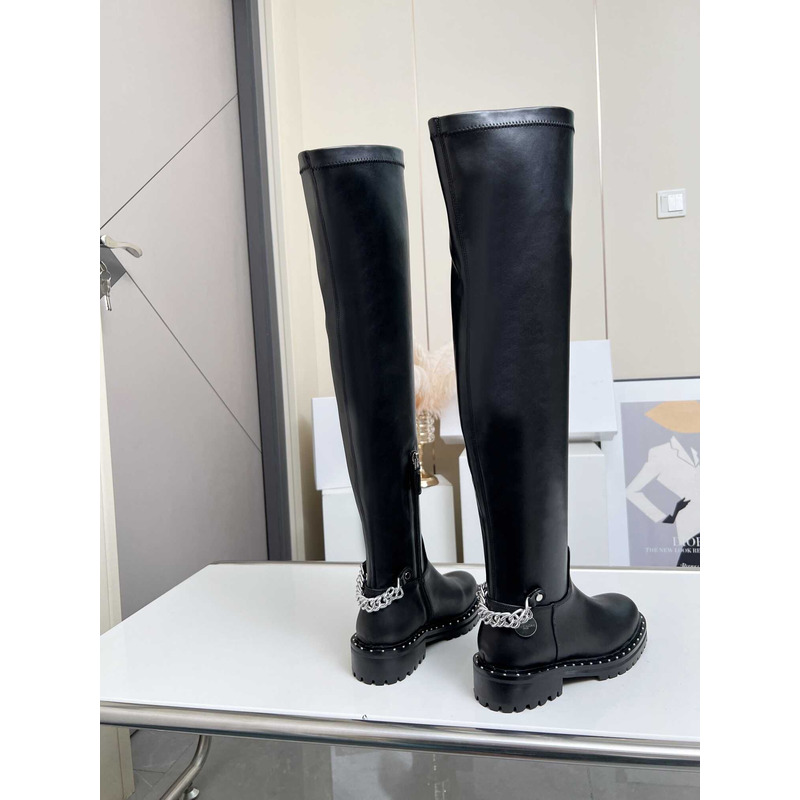 Givenchy Over The Knee Boots Black