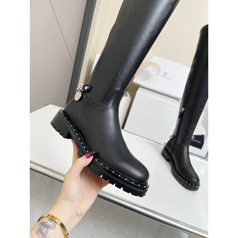 Givenchy Over The Knee Boots Black