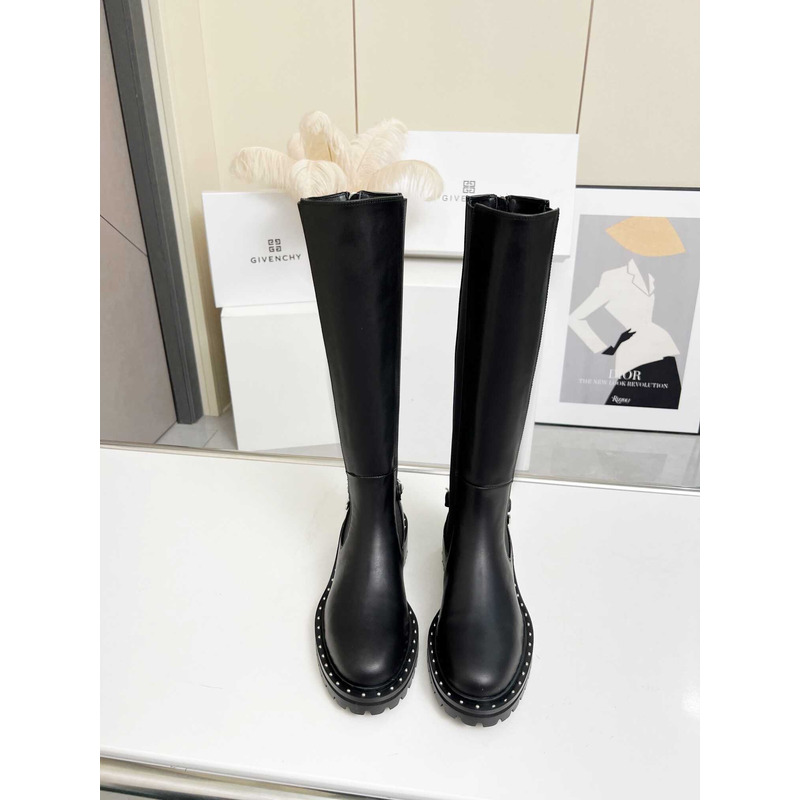 Givenchy Wellington Boots Black