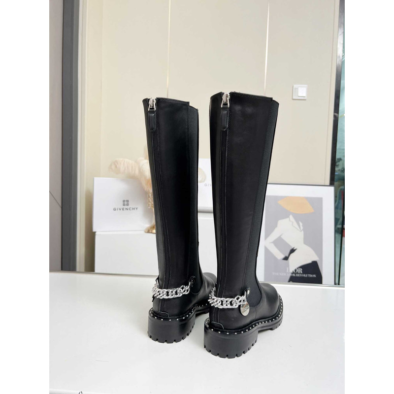 Givenchy Wellington Boots Black