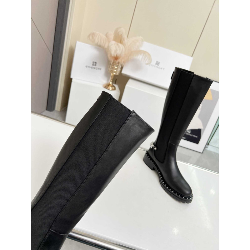 Givenchy Wellington Boots Black