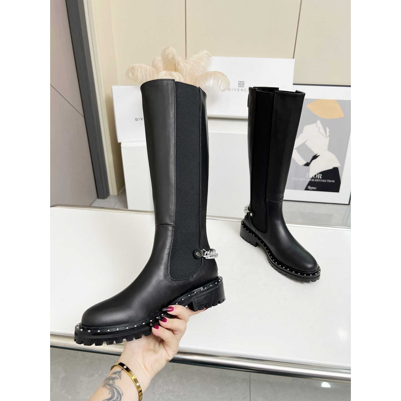 Givenchy Wellington Boots Black