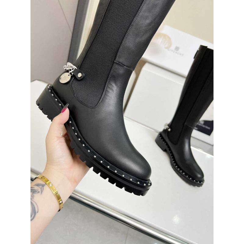 Givenchy Wellington Boots Black