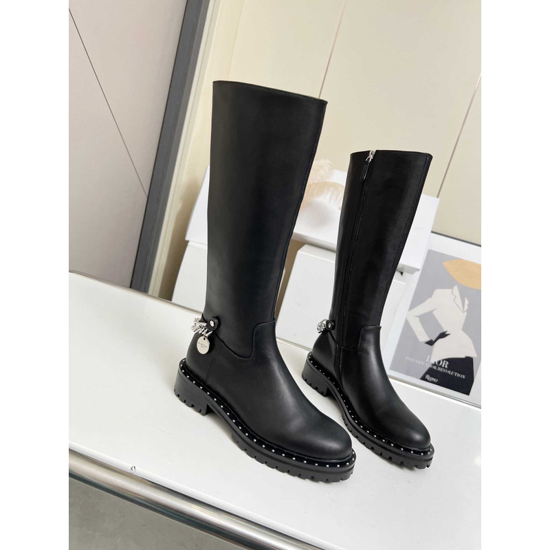 Givenchy Grip Sole Knee Boots Black