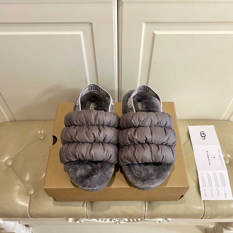 UGG Scrunchita Slides Grey