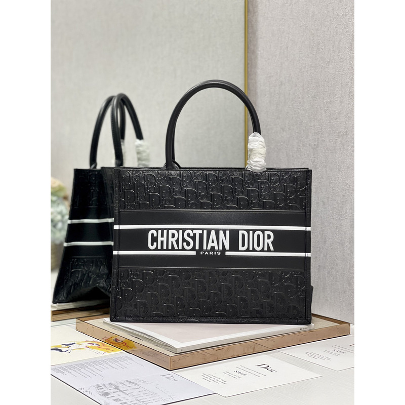 D*or medium book tote black