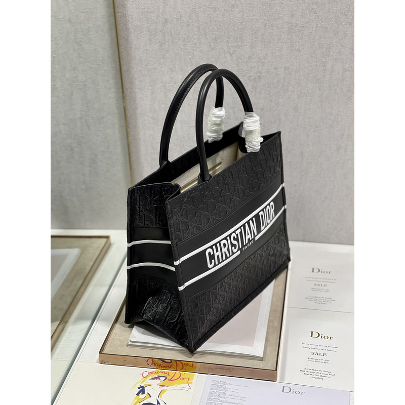 D*or medium book tote black