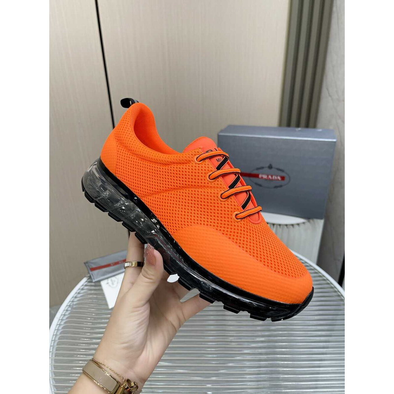 Pra*a collison cross low sneakers orange