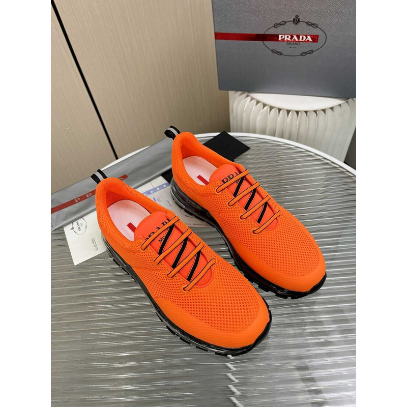 Pra*a collison cross low sneakers orange