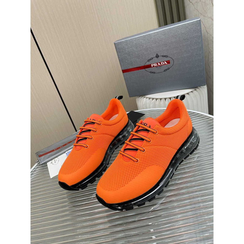 Pra*a collison cross low sneakers orange