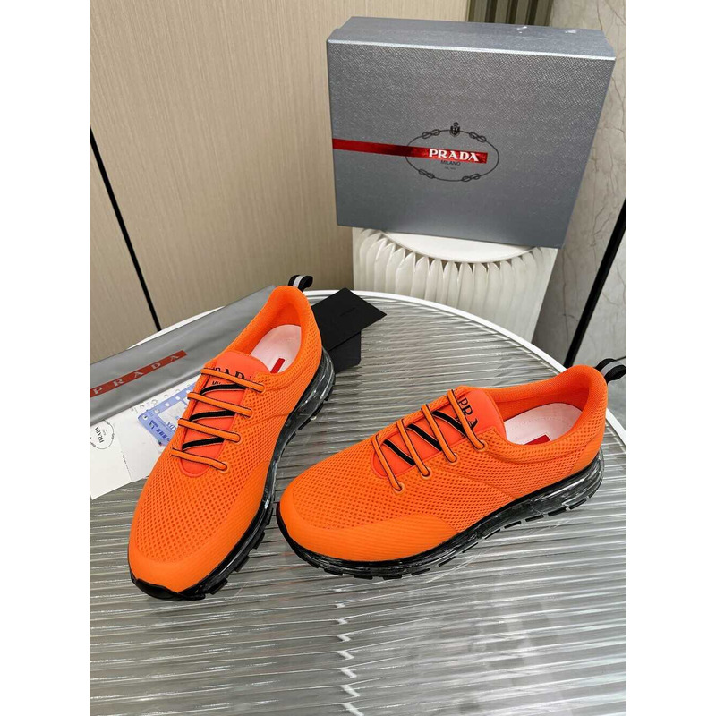 Pra*a collison cross low sneakers orange