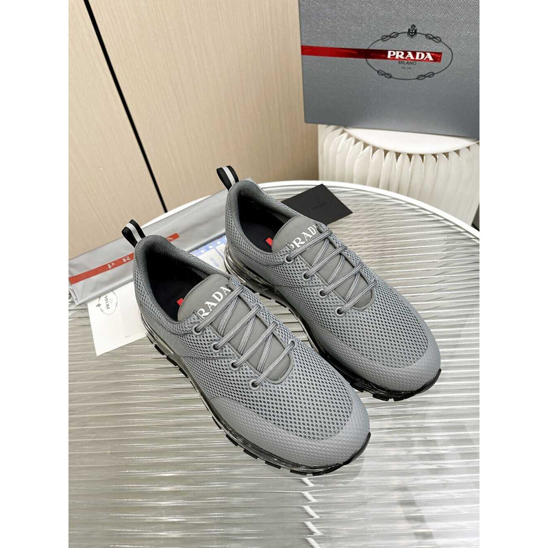 Pra*a collison cross low sneakers grey