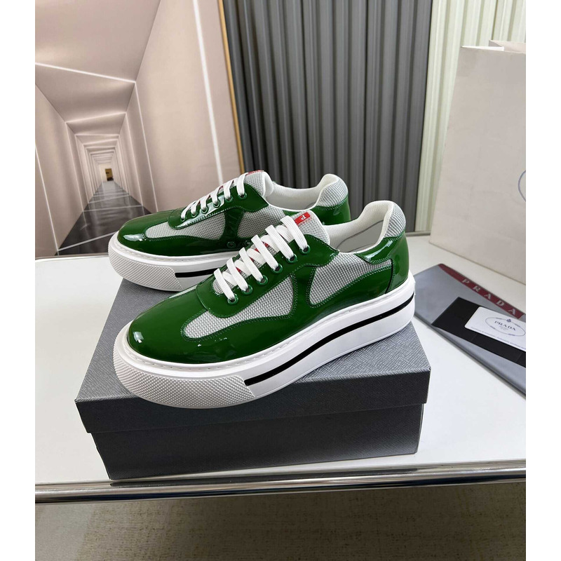 Pra*a low sneakers green