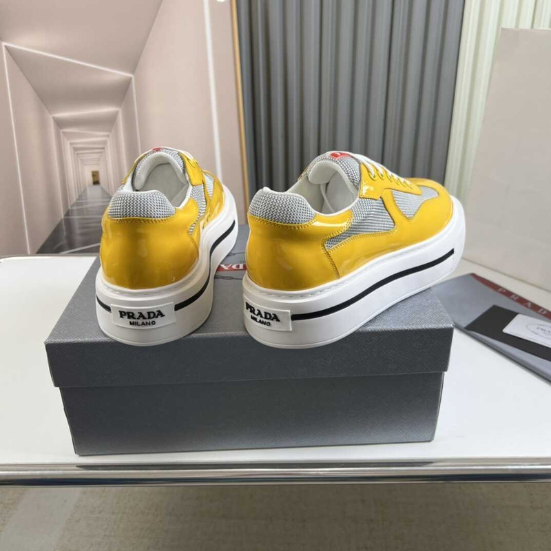 Pra*a low sneakers yellow