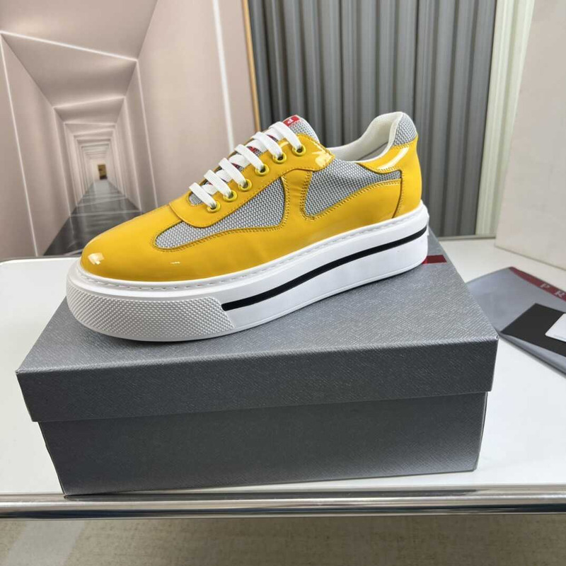 Pra*a low sneakers yellow