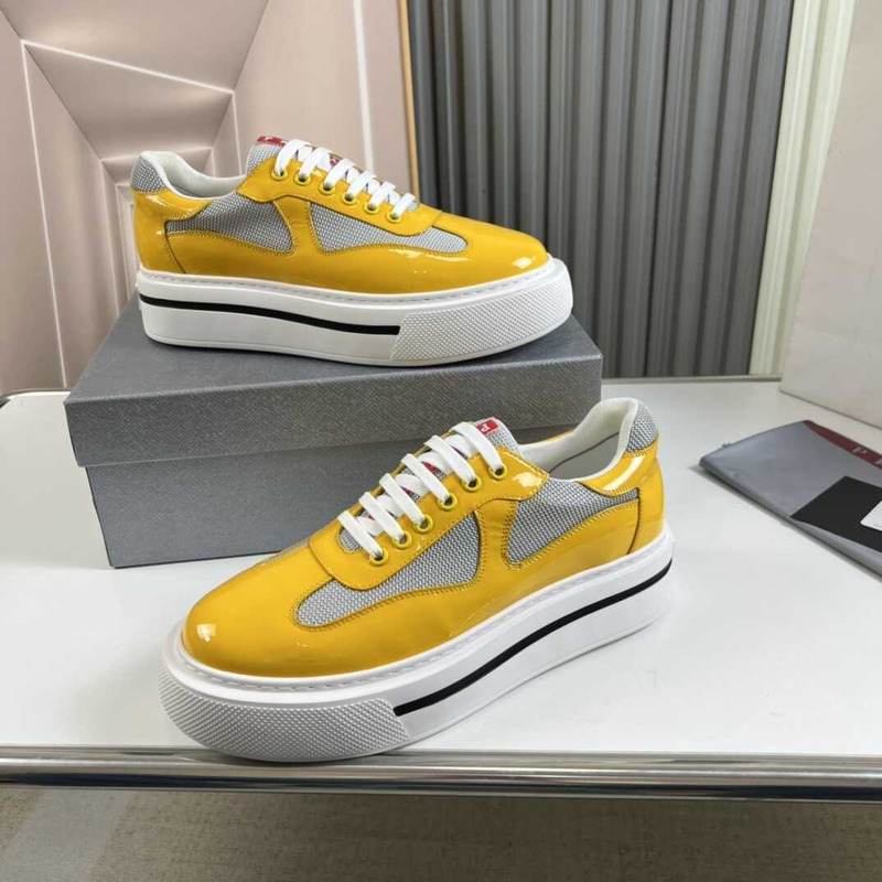 Pra*a low sneakers yellow