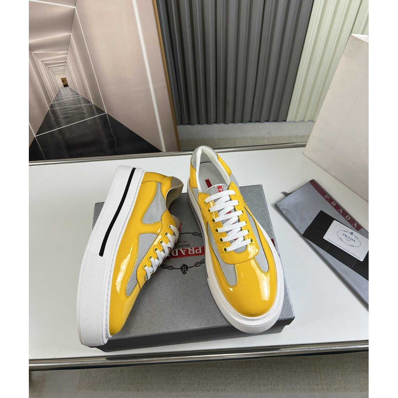 Pra*a low sneakers yellow