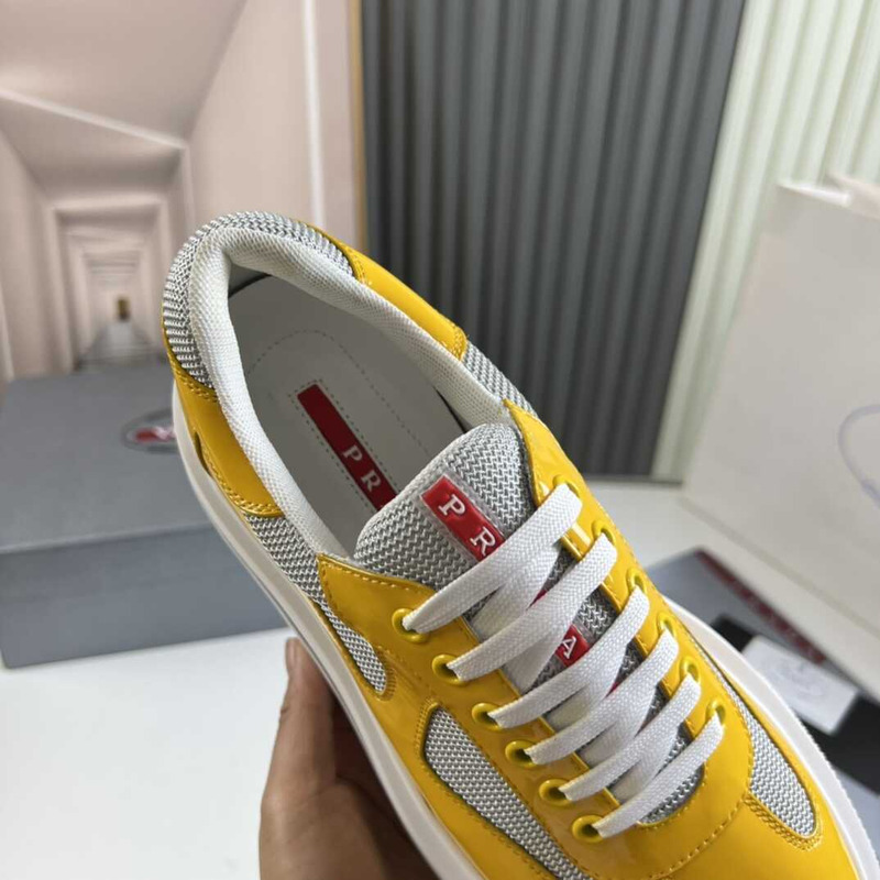 Pra*a low sneakers yellow