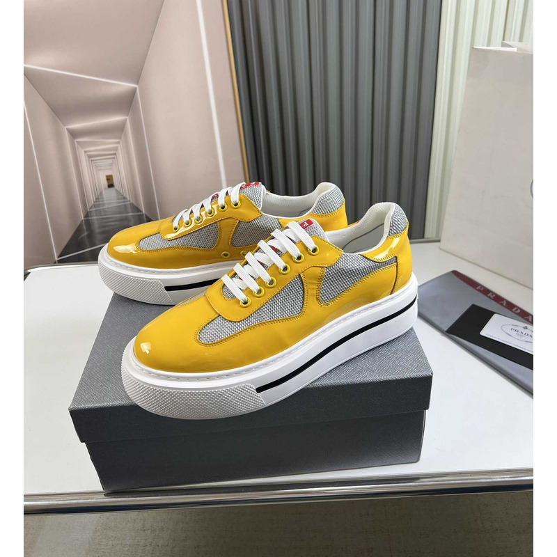 Pra*a low sneakers yellow